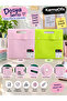 A4 Snap File with Handle – Pp Document and File Folder with Carrying Handle – Green Color Option Available - 2