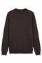 Men's 6212 0 Collar Embroidered Selanik Sweatshirt A.Brown - 4