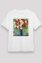 Flower White Unisex T-Shirt T-Shirt