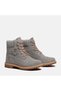 Premium 6 Inch Lace up Boot Women's Dark Gray Casual Shoes - 5