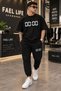 New Season Unisex T-Shirt and Sweatpants Pair Zero Printed Set