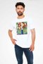 Flower White Unisex T-Shirt T-Shirt - 2