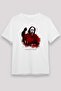 Scream Printed Unisex White T-Shirt