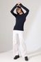 Women's Fingerless Soft Textured Flexible Long Sleeve Bady - 3