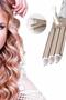 Preminium Hair Styler Wag Tongs Triple High Heat Adjustable Ceramic Coating - 4