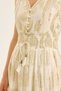 Star Flower Motif Dress - 4