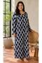 Women's Viscose Battal Dress