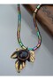 Star Stone and Hematite Special Design Necklace - Multi-Colored - 2