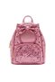 Ruby Leather Girls' Sequin Backpack Cnt-2013 - Pink