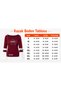 Women's Boat Neck Spanish Sleeve Stone Star Detailed Relaxed Fit Modern Stylish Casual Mint Gray Knitwear Sweater - 4