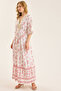Long Paisley Pattern Dress - 3