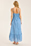 Floral Embroidered Dress - 5