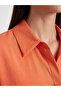 Orange Modal Blend Women's Shirt Tunic - 4