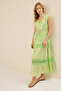Star Flower Motif Dress