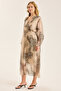 Silk Leopard Patterned Anv Dress - 3