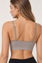 Glu Model Thin Strap Soft Women's Padded Bra - 5