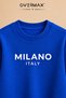 Milano Printed Children's Hoodless Sweatshirt Tracksuit Set – Ages 3-12 - 3