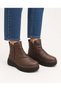 Kemal Aygün-Mammamia Genuine Leather Double Zipper Women's Boots - 8