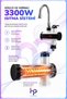 Fast Water Heater with Digital Display – Electric Hot Water Tank, Spiral Hose - 2