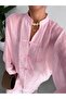 Women's Pink Slit Long Tunic - 2