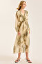 Silk Leopard Patterned Anv Dress - 2
