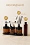 Amber Glass Bathroom Set with Stand |   425 ml |   Glass Soap Dish, Toothbrush Holder, Room Essence |   220 ml Vanilla - 8