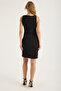Thick Strap Open Neck Dress - 5