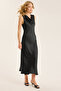 Long Satin Dress - 2