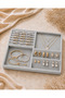 Velvet Jewelry Organizer Tray 24X34 cm Ring Necklace Earring Organizer Home and Jewelry Store Display Tray