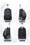 Kids Backpack, Rolling Backpacks For Girls, Fashion Printed Trolley School Bags, Large Capacity Wheeled Luggage Bag, Kids' Water poof Backpack, Students Book Bag For School Girls, Girls Scho - 4