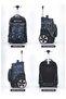 Kids Backpack, Rolling Backpacks For Girls, Fashion Printed Trolley School Bags, Large Capacity Wheeled Luggage Bag, Kids' Water poof Backpack, Students Book Bag For School Girls, Girls Schoolbag, Bac - 4