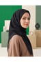 Benetton Monogram Scarf - Elegante Tre - 1028-83 - Black