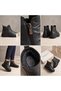 Kemal Aygün-Mammamia Genuine Leather Double Zipper Women's Boots - 7