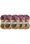 Angora Gold Batik Hand Knitting Yarn 5 Pack 500 Gr - Color 4341