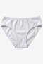 Women's White 2-Piece Bamboo Slip Panties Breathable Comfortable Daily Underwear - 2