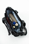 Viatox Vs 6017 Parachute Fabric Multi-Compartment Lightweight Daily and Travel Shoulder Bag Black - 8