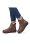 Kemal Aygün-Mammamia Genuine Leather Double Zipper Women's Boots - 6