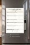 Metal Writable and Erasable Planner - Minimalist Beige Magnetic Refrigerator Shopping List with Pen V