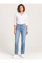 22985-73609 Women's Straight Fit High Rise Denim Pants 22985-73609 - 2