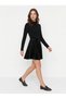 Women's Black Velvet Skirt 8 Pieces with Elastic Waistband Casual & Stylish - 2