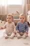 2-Pack Unisex Baby Embroidered Snap Cardigan 100% Cotton 3-24 Months