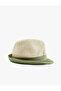 Straw Hat with Stripe Detail - 2
