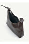 Brown Shk352 Faux Leather, Zippered, Adjustable Strap Women's Daily Hand, Arm and Shoulder Bag - 6