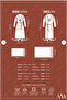 6 Piece 3D Embroidered Premium Bamboo Family Bathrobe Set (Contains 70% Bamboo Fiber) - 8