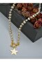 Pearl necklace - white -