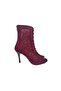 Bordo Lace Dance Shoes - 2