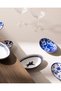 Reve bleu raye oval tobacco set - 15 cm - blue/white - 2