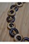 Real Bone Ethnic Tibetan Design Necklace - Brown - - 3