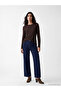 Trendlucky with a Difference Oval Neck Long Sleeve Blouse - 2