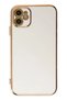 Apple iphone 12 case volet silicone - white - 2